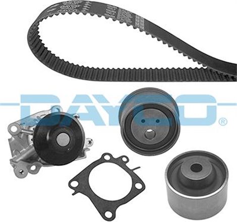 Set de distributie curea  intinzator  pompa de apa VOLVO S40 I. V40. MITSUBISHI CARISMA. LANCER VI. PAJERO PININ I. SPACE STAR 1