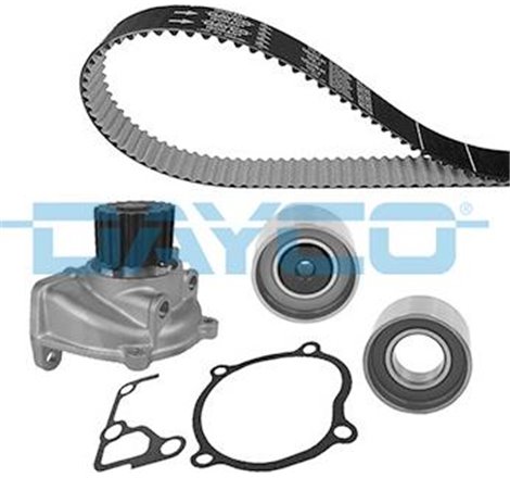 Set de distributie curea  intinzator  pompa de apa MAZDA 3. 6. MPV II 1.6D-2.0D 06.02-12.10 - Dayco-KTBWP5370