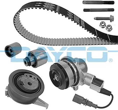 Set de distributie curea  intinzator  pompa de apa cu rulouri AUDI A1. A3. A4 ALLROAD B8. A4 ALLROAD B9. A4 B8. A4 B9. A5. A6 C7