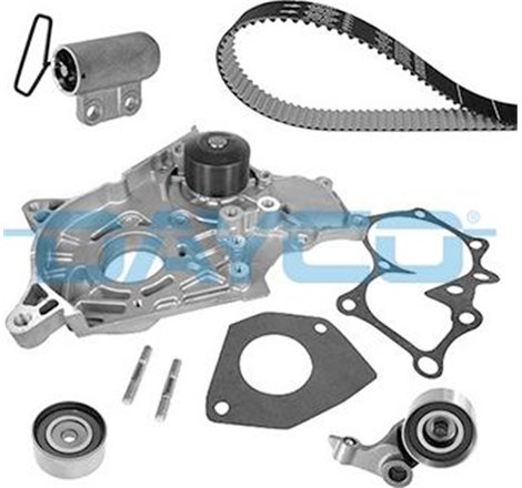 Set de distributie curea  intinzator  pompa de apa TOYOTA AVENSIS. AVENSIS VERSO. COROLLA. COROLLA VERSO. PREVIA II. RAV 4 II 2.