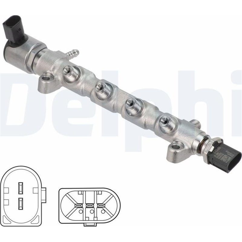 Distribuitor T,combustibil - Delphi-28387789