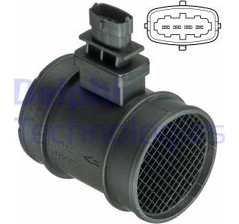 Debitmetru de aer 4 pin. modul ALFA ROMEO 159. BRERA. GIULIETTA. GIULIETTA-HATCHBACK. MITO. SPIDER. CITROEN NEMO. NEMO-MINIVAN. 