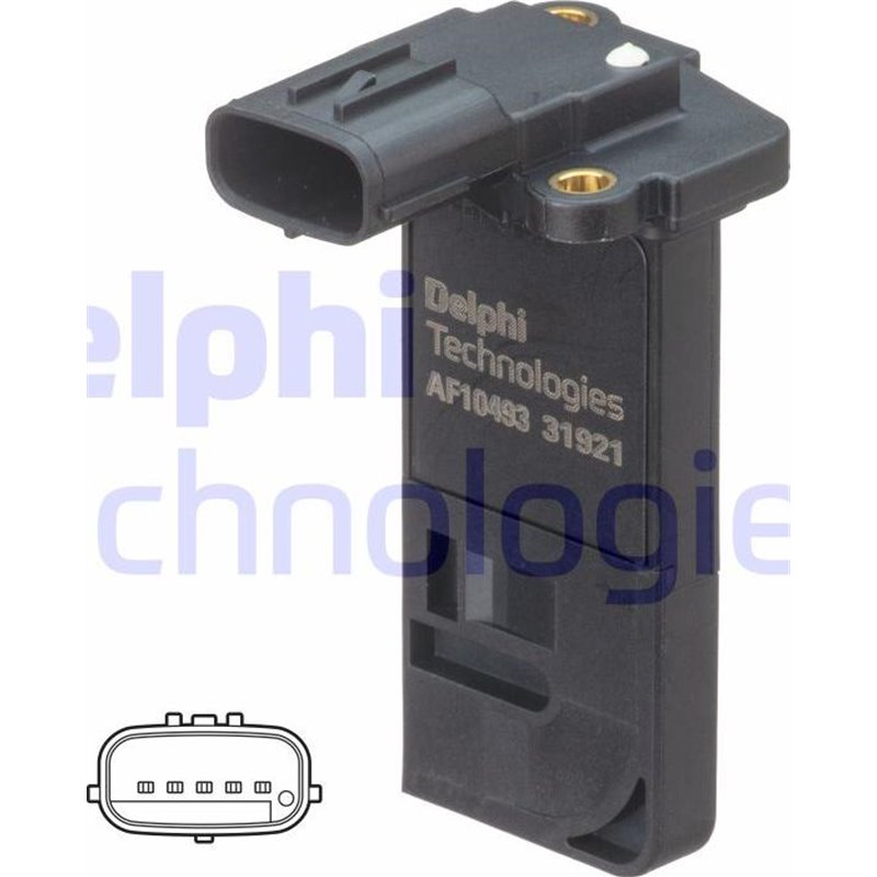 Debitmetru de aer 5 pin. cartus CHEVROLET CAPTIVA. OPEL ANTARA A. INSIGNIA B. INSIGNIA B GRAND SPORT 1.6D-2.0D-2.2D 12.10- - Del