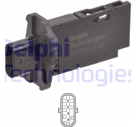 Air flowmeter 4 pin. cartridge BMW 1 F20. 1 F21. 2 F22. F87. 2 F23. 2 F45. 2 GRAN TOURER F46. 2 GRAN TOURER VAN F46. 3 F30. F80.