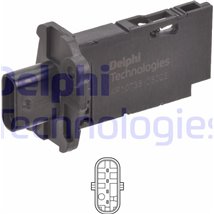 Air flowmeter 4 pin. cartridge BMW 1 F20. 1 F21. 2 F22. F87. 2 F23. 2 F45. 2 GRAN TOURER F46. 2 GRAN TOURER VAN F46. 3 F30. F80.