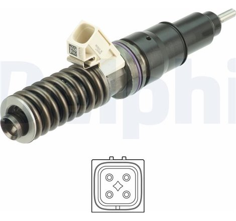 Portinjector - Delphi-BEBE4P03001-12B1 - Delphi-BEBE4P03001-12B1