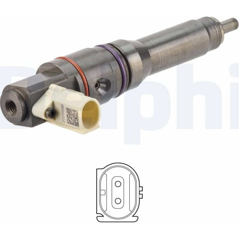 Portinjector - Delphi-BEBJ1D02001-12B1 - Delphi-BEBJ1D02001-12B1