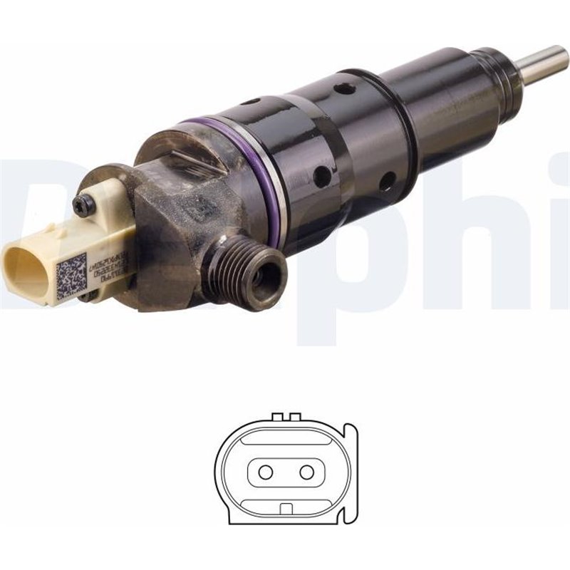 Portinjector - Delphi-BEBJ1F10201-12B1