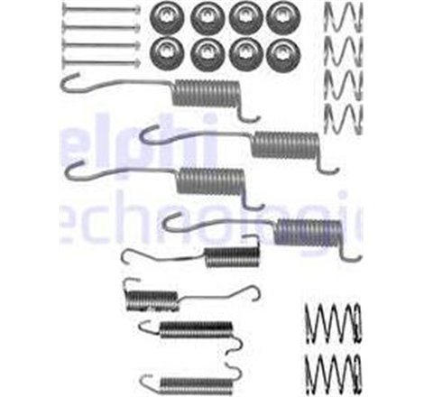 Set saboti frana LUCAS IVECO DAILY I. DAILY II 2.4D-2.5D-2.8D 01.78-07.07 - Delphi-LY1260