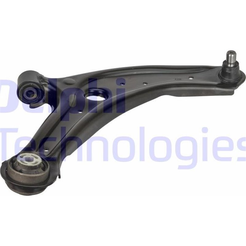 Bratul basculant al suspensiei rotilor Dreapta inferior-longitudinal fata FORD FIESTA VII 1.0-1.5D 05.17- - Delphi-TC6989