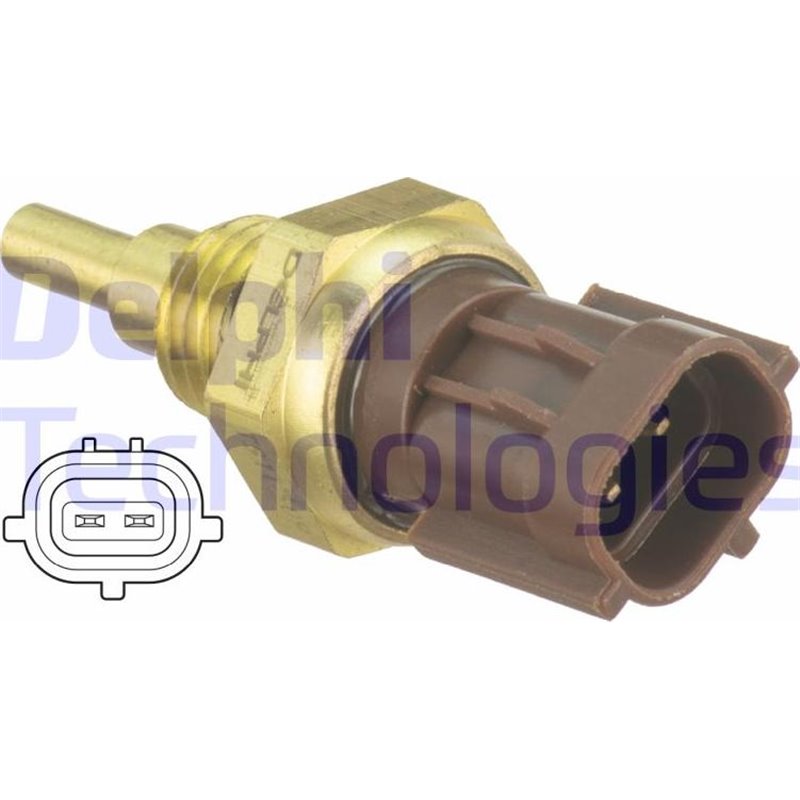 Senzor temperatura lichid racire maro FIAT SEDICI. SUZUKI ALTO VII. GRAND VITARA II. KIZASHI. SWIFT IV. SX4 1.0-2.4 04.05- - Del