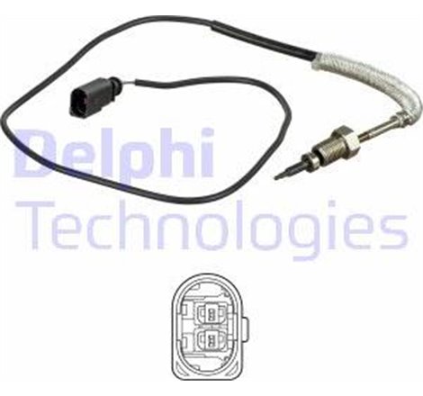 Senzor temperatura evacuare inainte de turbo AUDI A4 B7 1.9D-2.0D 11.04-03.09 - Delphi-TS30158