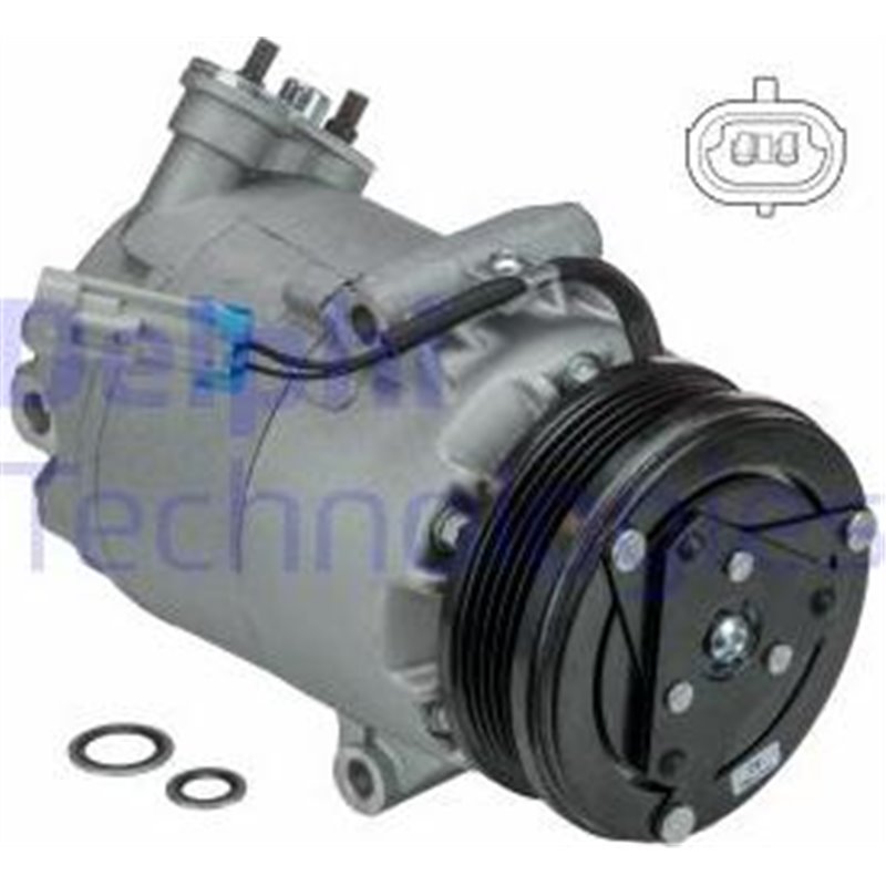 DELPHI compresor Opel Corsa C. Astra G 1.0-1.2-1.4-1.8 1.4-1.6-1.8-2.0   Lovitura de stat. 00 - - Delphi-TSP0155142