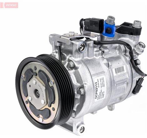 Compresor AC AUDI A4 ALLROAD B9. A4 B9. A5. A6 ALLROAD C7. A6 C7. A7. Q7. Q8. VW TOUAREG 2.0-3.0D-3.0DH 10.10- - Denso-DCP02113