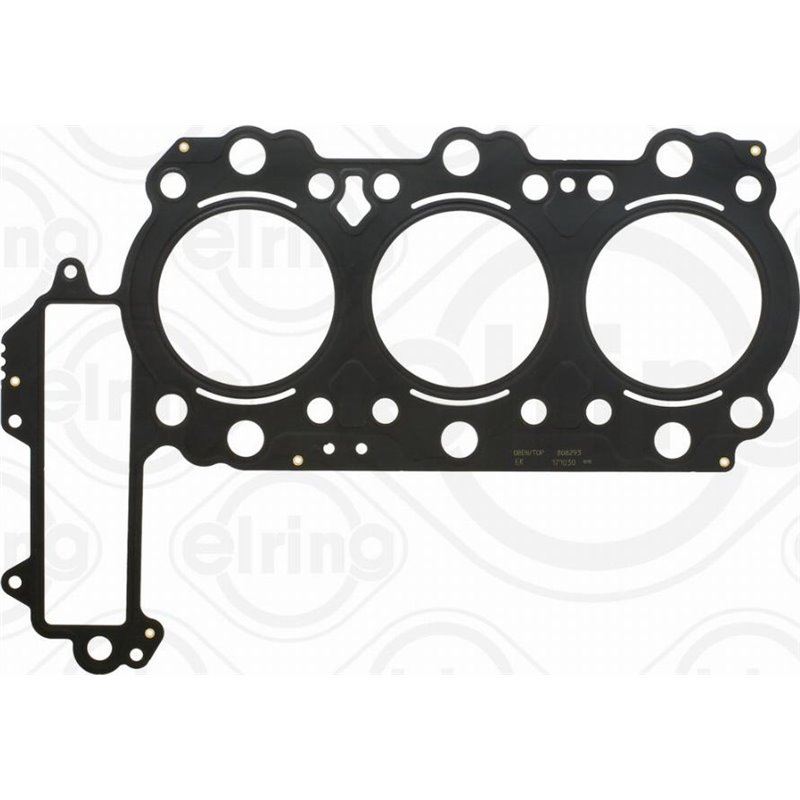 Garnitura de chiuloasa grosime. 0.6mm PORSCHE 911. 911 TARGA. BOXSTER. BOXSTER SPYDER. CAYMAN 3.4-3.6 10.01-12.12 - Elring-80829