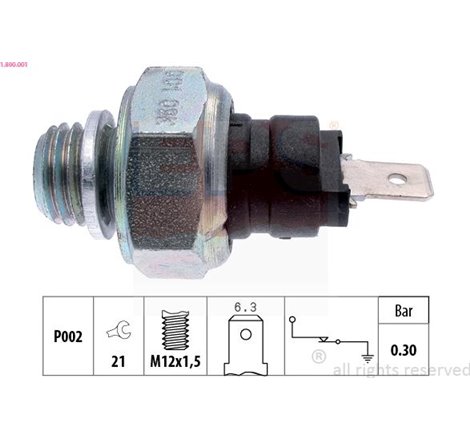 Senzor,presiune ulei - EPS-1-800-001