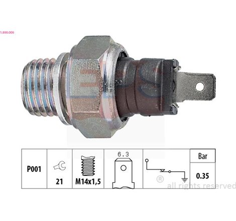 Senzor,presiune ulei - EPS-1-800-006