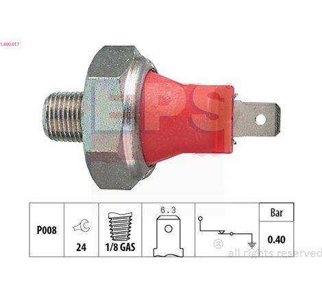 Senzor,presiune ulei - EPS-1-800-017