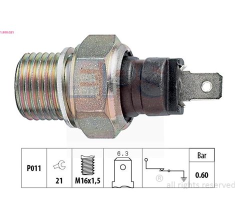 Senzor,presiune ulei - EPS-1-800-021