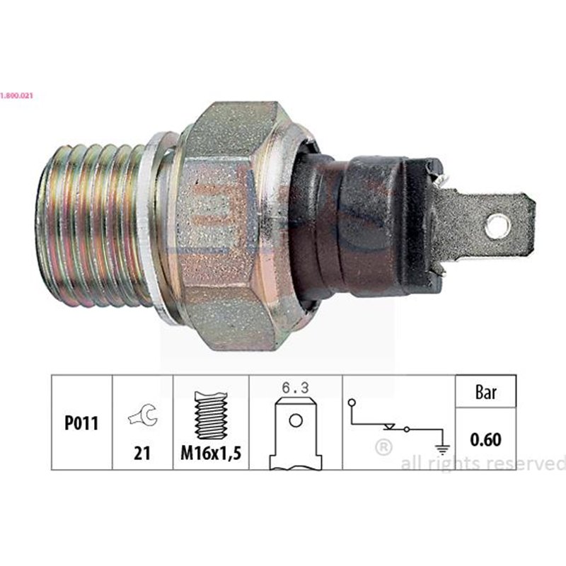 Senzor,presiune ulei - EPS-1-800-021