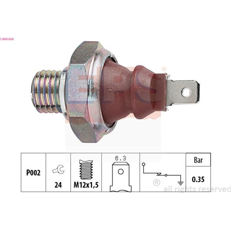 Senzor,presiune ulei - EPS-1-800-026