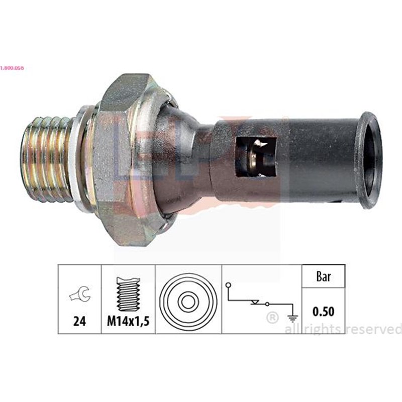 Senzor,presiune ulei - EPS-1-800-056
