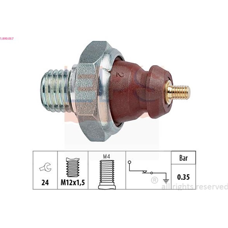 Senzor,presiune ulei - EPS-1-800-057