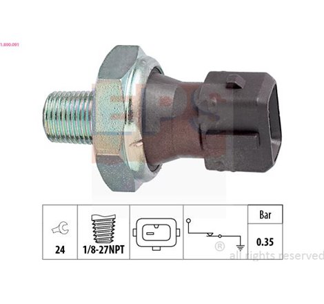 Senzor,presiune ulei - EPS-1-800-091