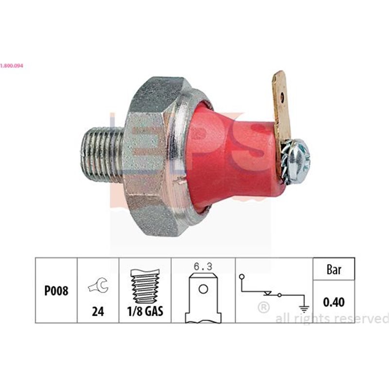 Senzor,presiune ulei - EPS-1-800-094