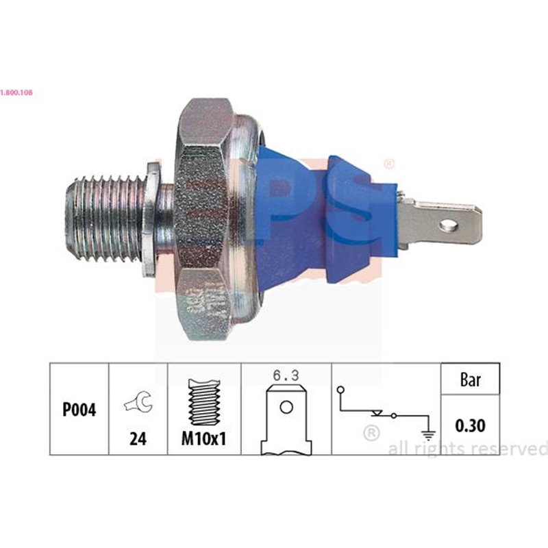 Senzor,presiune ulei - EPS-1-800-108