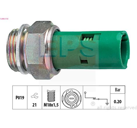 Senzor,presiune ulei - EPS-1-800-110