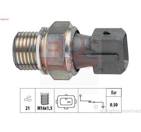 Senzor,presiune ulei - EPS-1-800-116