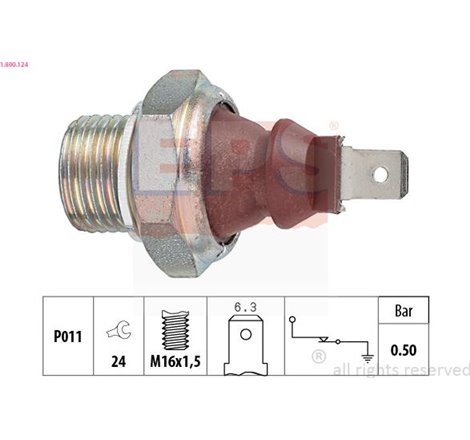 Senzor,presiune ulei - EPS-1-800-124