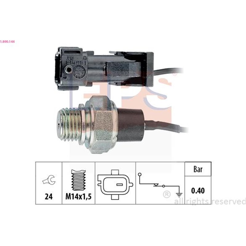 Senzor,presiune ulei - EPS-1-800-144