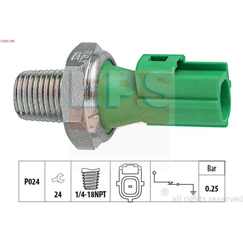 Senzor,presiune ulei - EPS-1-800-146