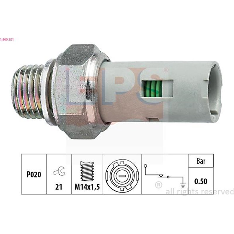 Senzor,presiune ulei - EPS-1-800-151
