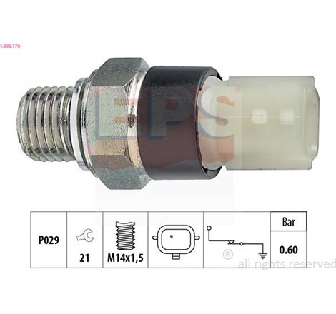 Senzor,presiune ulei - EPS-1-800-178