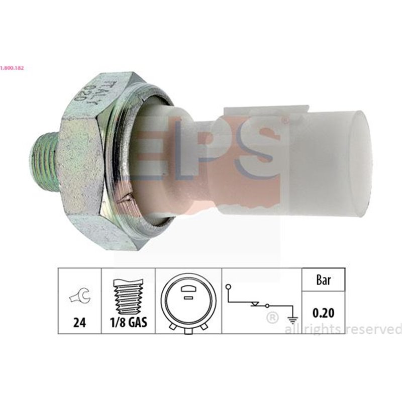 Senzor,presiune ulei - EPS-1-800-182