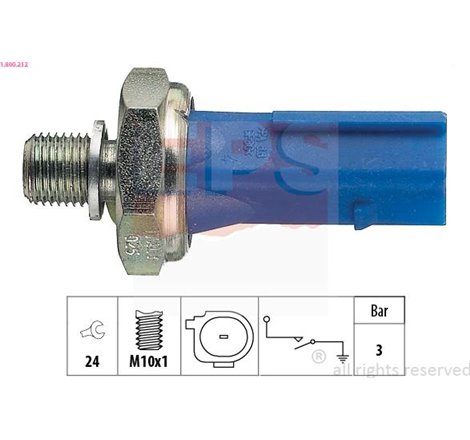 Senzor,presiune ulei - EPS-1-800-212
