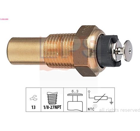 Senzor,temperatura lichid de racire - EPS-1-830-005