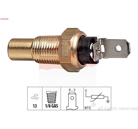 Senzor,temperatura lichid de racire - EPS-1-830-080