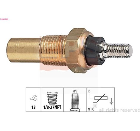 Senzor,temperatura lichid de racire - EPS-1-830-082