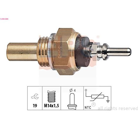 Senzor,temperatura lichid de racire - EPS-1-830-088