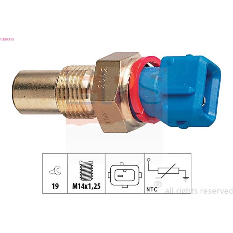 Senzor,temperatura ulei - EPS-1-830-113