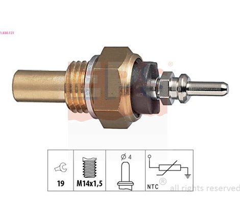 Senzor,temperatura lichid de racire - EPS-1-830-131