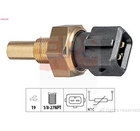 Senzor,temperatura lichid de racire - EPS-1-830-165