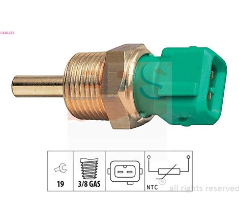 Senzor,temperatura lichid de racire - EPS-1-830-212