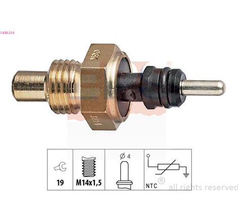 Senzor,temperatura lichid de racire - EPS-1-830-214