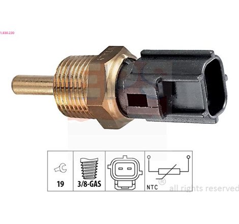 Senzor,temperatura lichid de racire - EPS-1-830-230