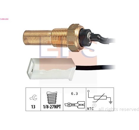 Senzor,temperatura ulei - EPS-1-830-250
